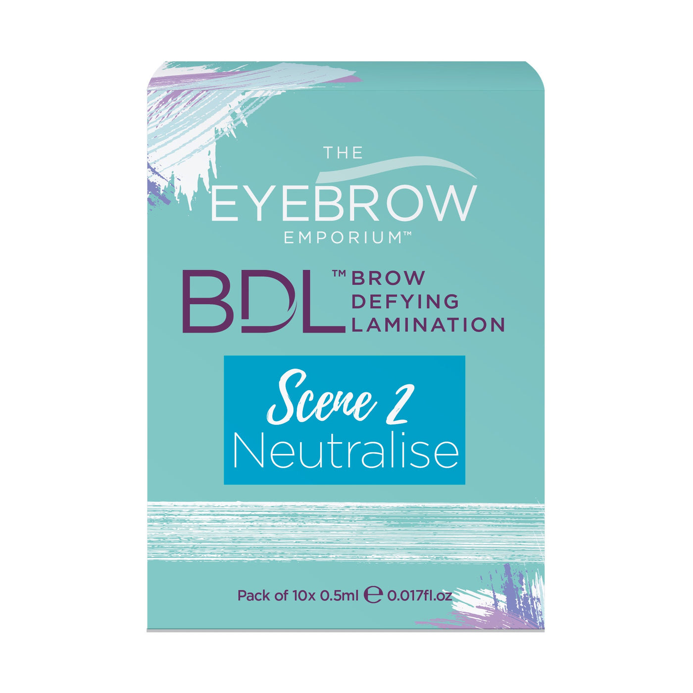 BDL Brow Lamination Scene 2 - Neutralise Solution (10 x 0.5ml)