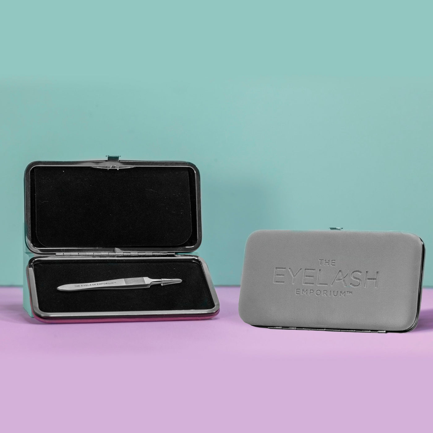 Opening Night Magnetic Tweezer Case - Purple/Grey