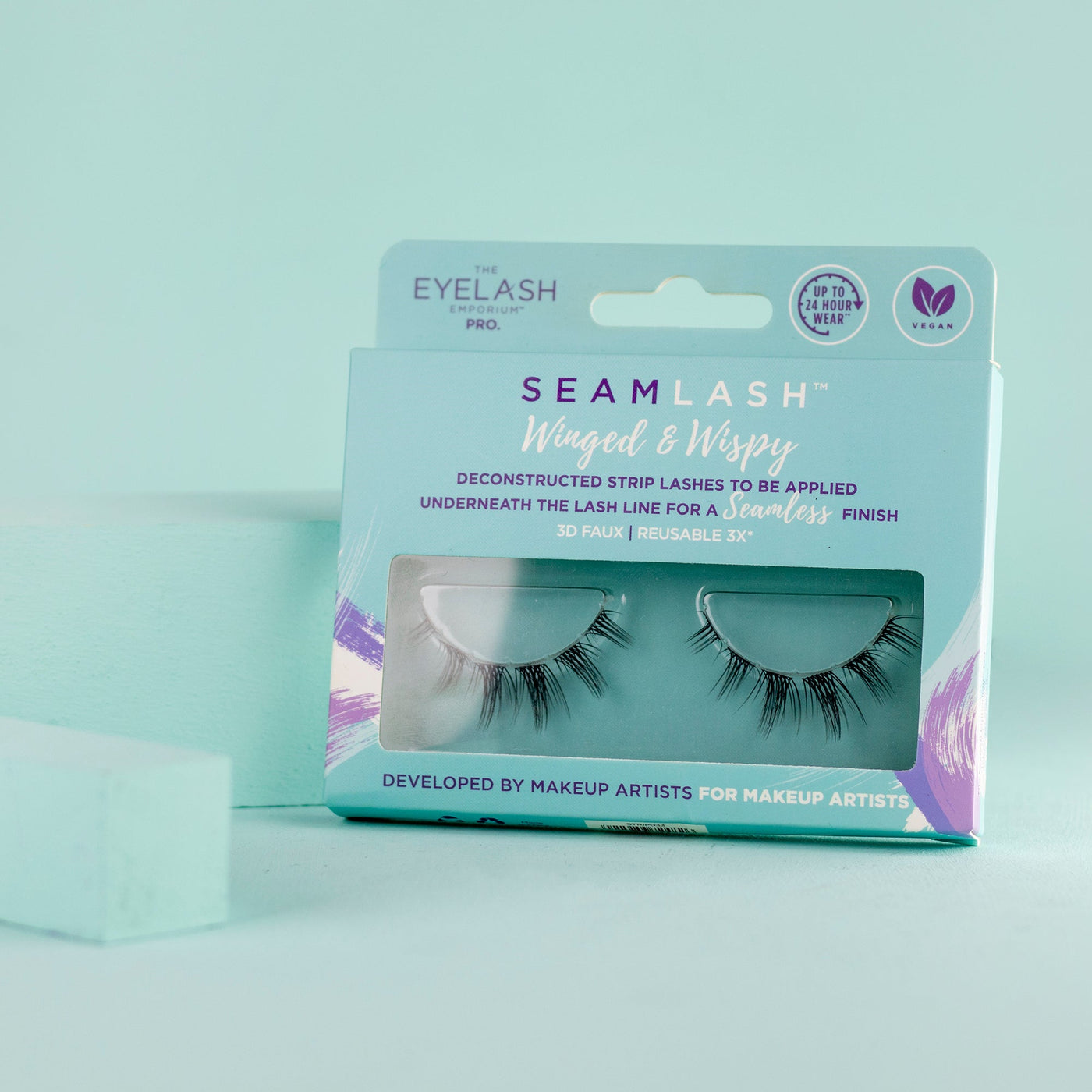 SEAMLASH Winged & Wispy Deconstructed Strip Lash Refill Pack